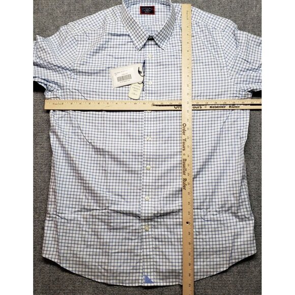 UNTUCKit Delaney WF Shirt Mens LT Tall Regular Multicolor Check Button Up New - Picture 8 of 10